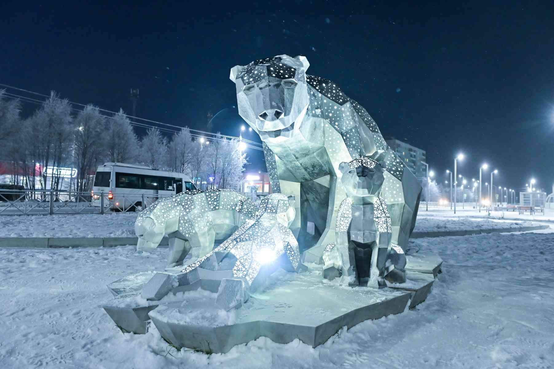 Сияние Севера в новогодние праздники
